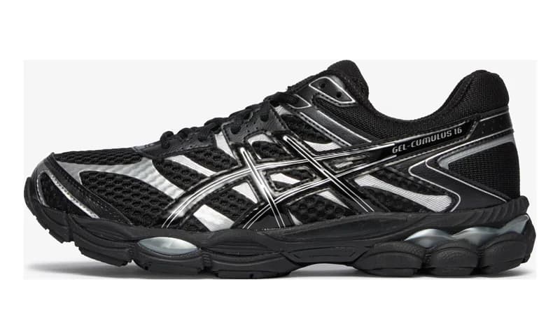 Asics — Gel-Cumulus 16 "Black Pure Silver" 1203A733 002 — Sneaker — resale