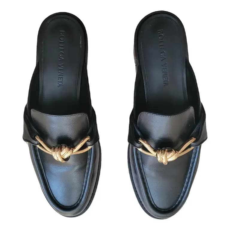 Bottega Veneta — Leather mules & clogs — Designer Shoe — resale