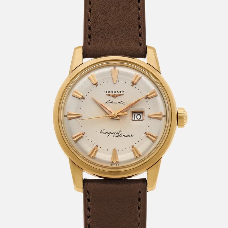 Longines — 1950s Longines Conquest Calendar Ref. 9005 — Watch — resale