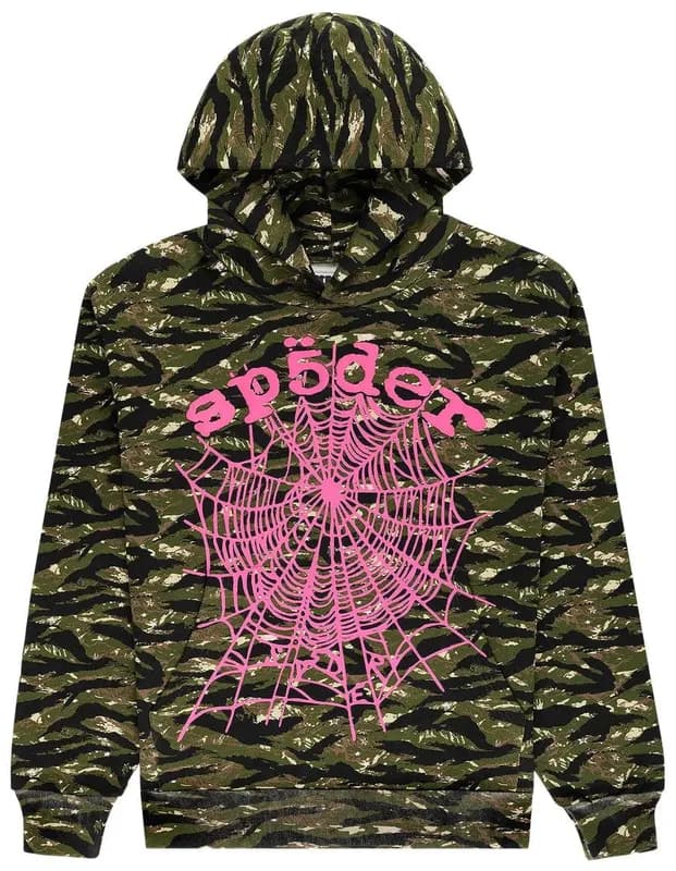 Og Web V2 Hoodie Tiger Camo — streetwear — resale