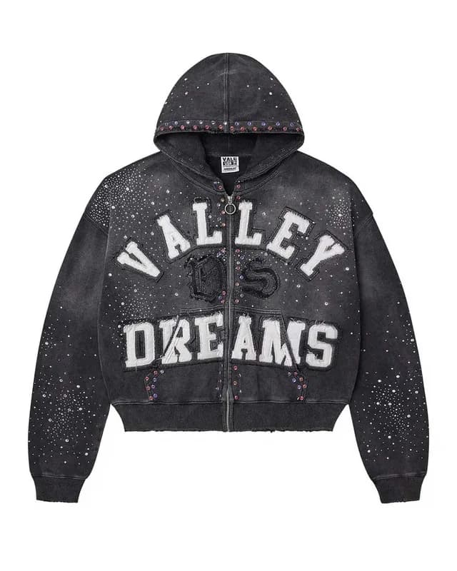Vale Forever Classico Zip Up Hoodie — streetwear — resale