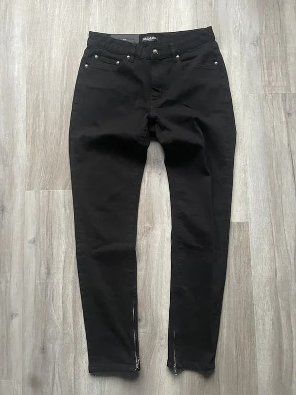 Balmain — Balmain Slim Black Jeans — Handbag — resale