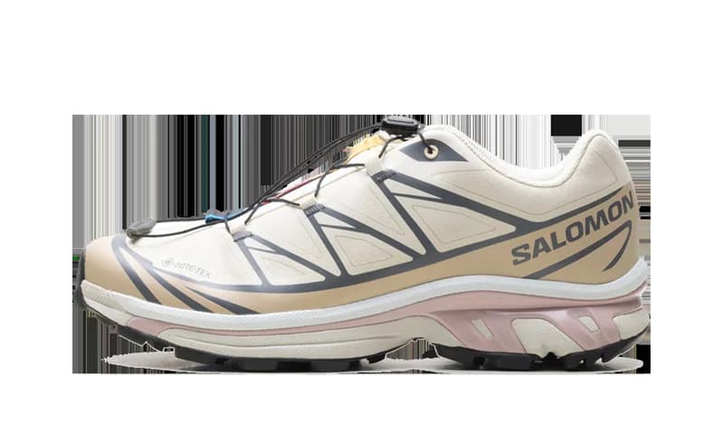 Salomon — XT-6 GTX "Almond Milk Mauve" L47581200 — Sneaker — resale