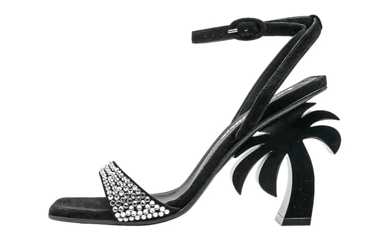 Palm Angels — Rhinestone Heels WMNS "Black" PWIH004F22LEA0041083 — Sneaker — resale
