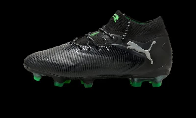 PUMA — FUTURE 8 ULTIMATE FG "PUMA Black / Cool Light Gray / Fluo Green" 108138 02 — Sneaker — resale