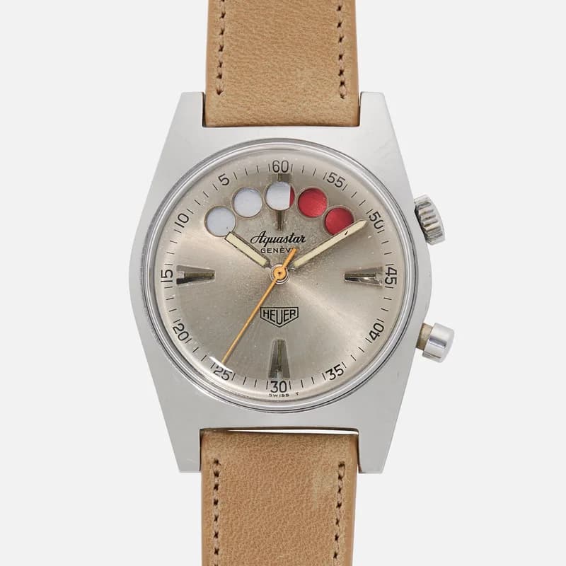 Aquastar — 1960s Aquastar Regate Ref. 4000N For Heuer — Watch — resale