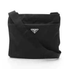 Prada — Prada Shoulder Bag Saffiano leather black — Handbag — resale