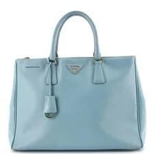 Prada — Prada Double Zip Lux Tote Saffiano Leather Large — Handbag — resale