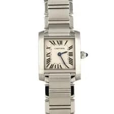 Cartier — Cartier Tank Francaise SM W51008Q3 SS Quartz from JAPAN — Watch — resale