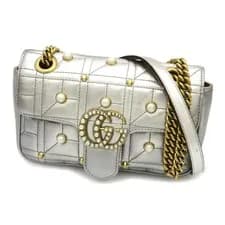 Gucci — Gucci GG Marmont Chain Shoulder Bag — Handbag — resale