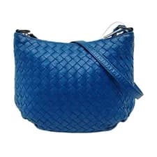 Bottega Veneta — BOTTEGA VENETA Shoulder bags Leather Blue Free Shipping | Duties Paid — Handbag — resale