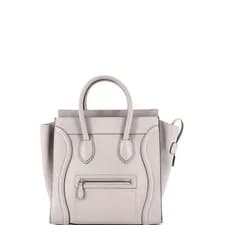 Celine — Celine Luggage Bag Smooth Leather Mini — Handbag — resale