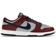 Nike — Nike Dunk Low Retro Wolf Grey Obsidian Dark Team Red — Sneaker — resale