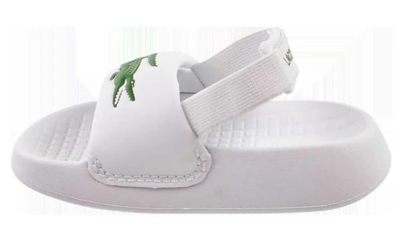 Lacoste — Serve Slide 1.0 TD "White / Green" 747CUI0002 082 — Sneaker — resale