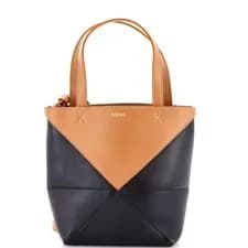 Loewe Puzzle Fold Tote Leather Mini