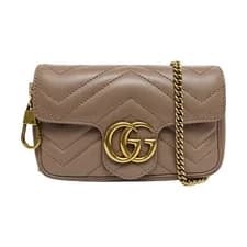 Gucci — GUCCI GG Marmont Mini bags Leather Red Free Shipping | Duties Paid — Handbag — resale