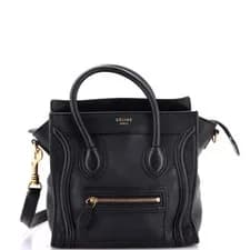 Celine — Celine Luggage Bag Smooth Leather Nano — Handbag — resale