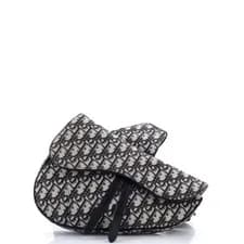 Christian Dior — Christian Dior Saddle Crossbody Bag Oblique Canvas — Handbag — resale