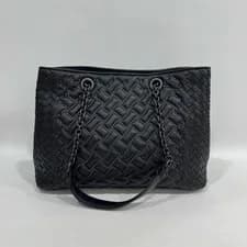 Bottega Veneta — Bottega Veneta Black Studded Tote Bag For Women — Handbag — resale