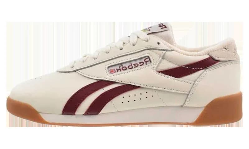 Reebok — Freestyle Lo WMNS "Chalk / Classic Burgundy / Gum" 100256059 — Sneaker — resale