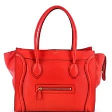 Celine — Celine Shoulder Luggage Bag Leather — Handbag — resale