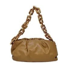 Bottega Veneta — BOTTEGA VENETA The Pouch Handbags Leather Brown Free Shipping | Duties Paid — Handbag — resale