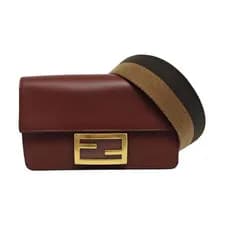 Fendi — FENDI Baguette Crossbody bags Leather Brown Free Shipping | Duties Paid — Handbag — resale