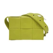 Bottega Veneta — BOTTEGA VENETA Cassette Mini bags Leather Green Free Shipping | Duties Paid — Handbag — resale