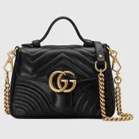 Gucci — Gucci GG Marmont Top Handle Bag — Handbag — resale
