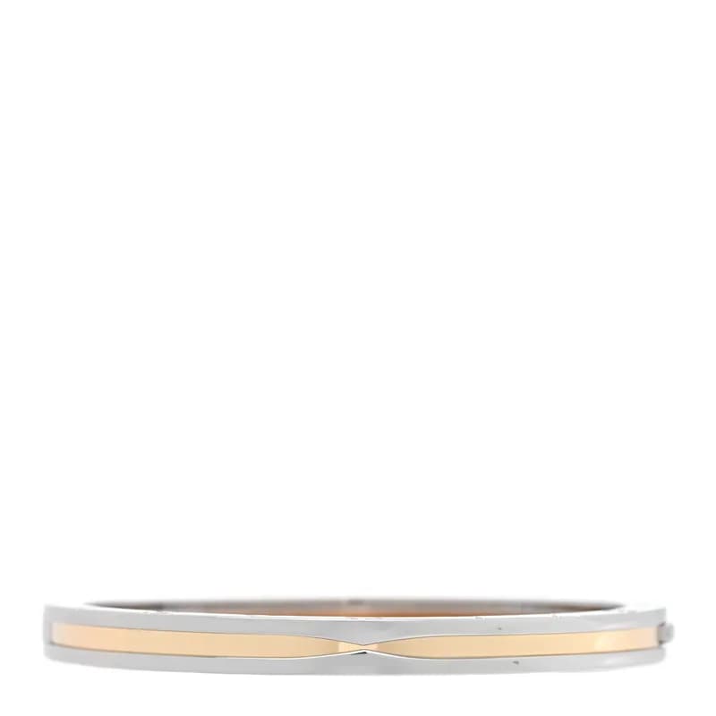 Bulgari — 18K Yellow Gold Stainless Steel B.Zero1 Bangle Bracelet — Jewelry — resale