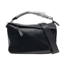 Loewe — LOEWE Puzzle Handbags Leather Black Free Shipping | Duties Paid — Handbag — resale