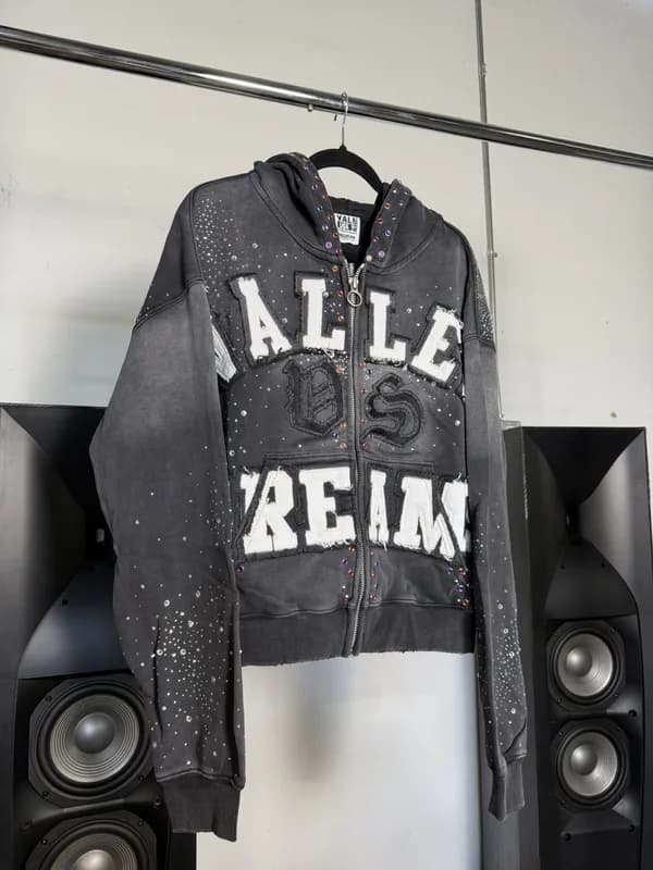 Vale Forever Classico Zip Up 'Black' — streetwear — resale