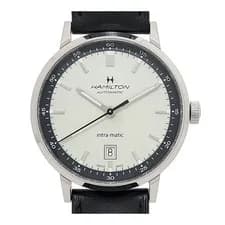 Hamilton — HAMILTON Intra-Matic H384250 Automatic Stainless Steel Mens Watch Vintage — Watch — resale