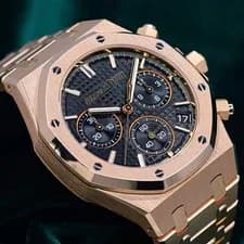 Audemars Piguet — Audemars Piguet Royal Oak Chronograph 50th Anniversary Black MINT FULL 26240OR — Watch — resale