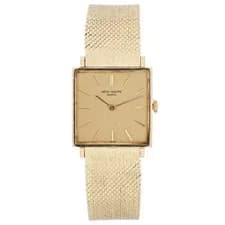 Patek Philippe — Vintage Patek Philippe Gondolo 18K Yellow Gold Dial Hand Wind Watch 3430 — Watch — resale