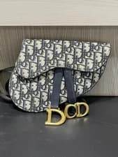 Christian Dior — CHRISTIAN DIOR Oblique Saddle Belt Bag — Handbag — resale
