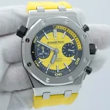 Audemars Piguet — Audemars Piguet 26703ST.OO.A051CA.01 Royal Oak Offshore Diver 42mm Yellow 2016 — Watch — resale