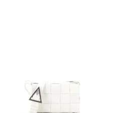 Bottega Veneta — Bottega Veneta Cassette Crossbody Bag Maxi Intrecciato Leather Small — Handbag — resale