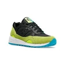 Saucony — Saucony Shadow 6000 Split Black Yellow S70751-1 Suede Men's Low Top Sneakers — Sneaker — resale