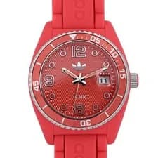 Adidas — Adidas Hot Pink Red Rubber Wrist Watch 43mm ADH6152 — Watch — resale