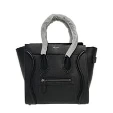 Celine — CELINE LUGGAGE Handbags Leather Black Free Shipping | Duties Paid — Handbag — resale