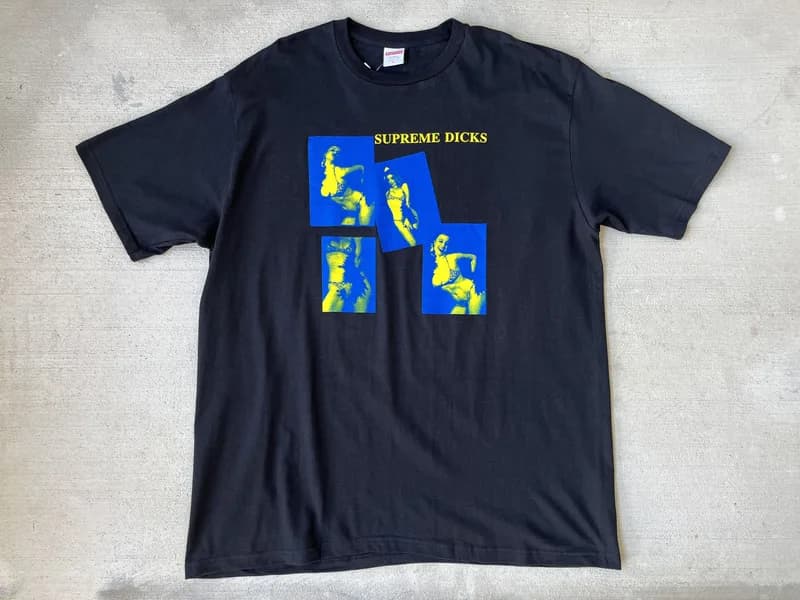 Supreme — Supreme Dicks Tee FW20 — streetwear — resale