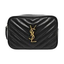 Saint Laurent — Yves Saint Laurent LOU Bags Leather Black Free Shipping | Duties Paid — Handbag — resale