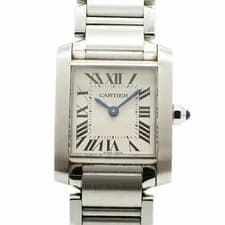 Cartier — Cartier Tank Française SM W51008Q3 Ivory Dial Women's Watch — Watch — resale