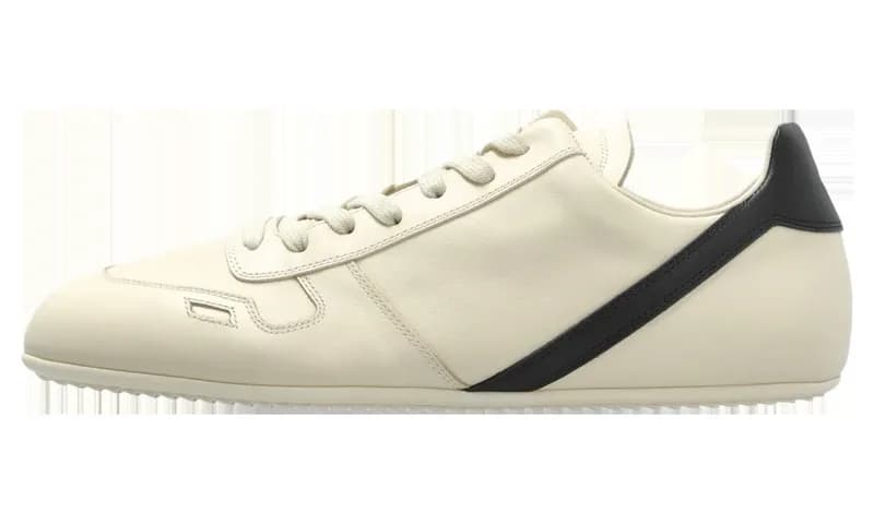 Rick Owens — Concordians Minimal Low "Milk Black" RU02E1889 LCO 1191 — Sneaker — resale
