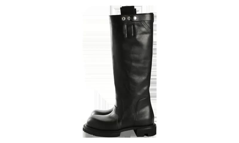 Rick Owens — Knee Pull On Gabe Boot WMNS "Black" RP01F6822 LOO 09 — Sneaker — resale