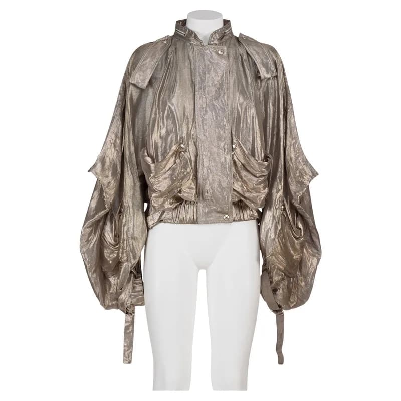 Romeo Gigli — Romeo Gigli Early 90s Bustier with Moire Effect — Designer Shoe — resale