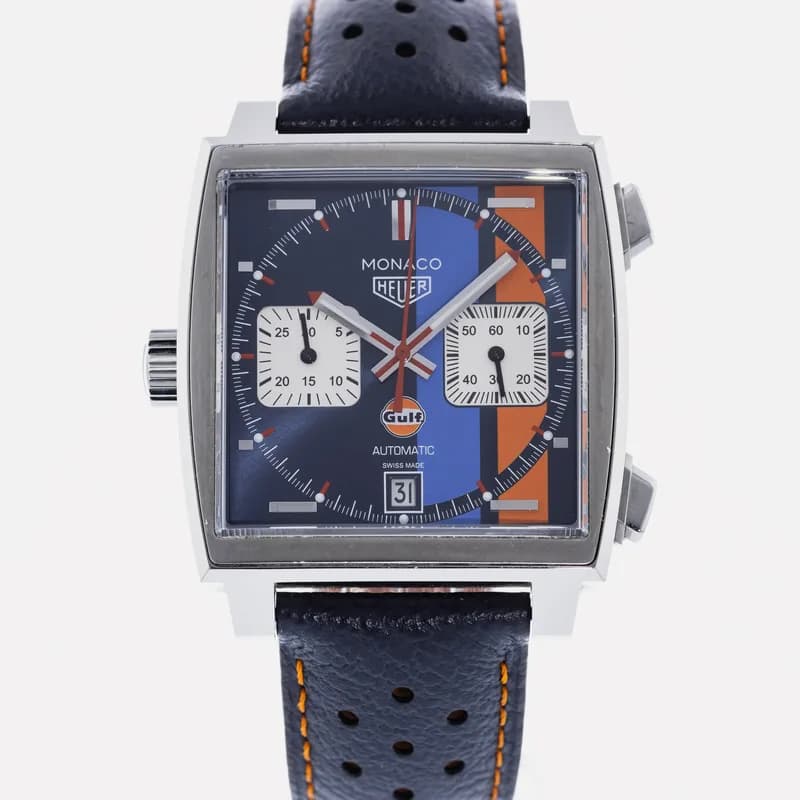 TAG Heuer — TAG Heuer Monaco Gulf 2018 Special Edition CAW211R — Watch — resale