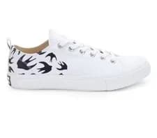 Alexander McQueen — EUC Unisex Low Top Sneaker ALEXANDER MCQUEEN Swallow Swarm MCQ Sz EU 44 US 11 — Sneaker — resale