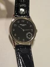 Breguet — Patek Black Breguet Numeral 5026G Calatrava With Service Box & Service Papers — Watch — resale